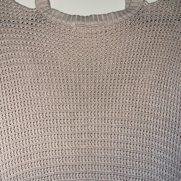 Elan Tunic Distressed Knit High Low Sweater - Picture 7 of 13